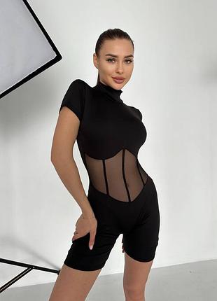 Комбінезон з імітацією корсету