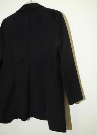 Приталенный cтильный классический черный пиджак tally weijl5 фото