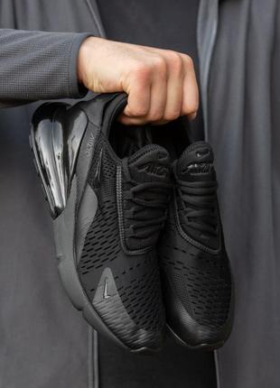 Женские кроссовки nike air max 270 black 37-38-39-413 фото