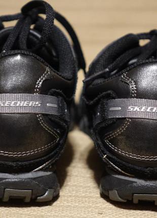Фирменные комбинированные кожаные кроссовки skechers сша 37 р.9 фото