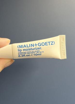 Бальзам для губ зволожуючий malin + goetz lip moisturizer прозорий kiko clarins dior mac2 фото