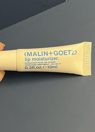 Бальзам для губ зволожуючий malin + goetz lip moisturizer прозорий kiko clarins dior mac5 фото