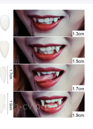 Зубы (клеи) вампира разных размеров новые3 фото