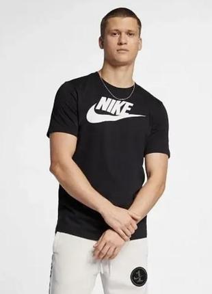 Стильная оригинальная хлопковая футболка nike p.2xl