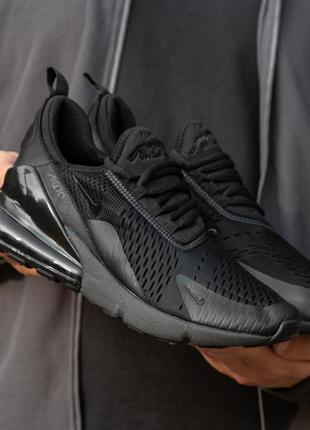 Мужские кроссовки nike air max 270 black 41-42-43-44-45