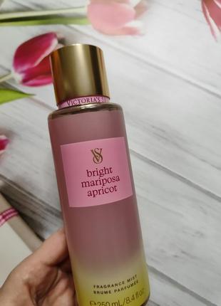 Парфюмированный лосьон крем для тела bright mariposa apricot victoria’s secret