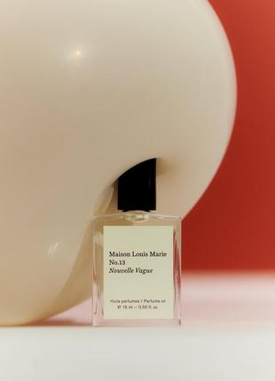 Парфюмированное масло maison louis marie no.13 nouvelle vague perfume oil9 фото