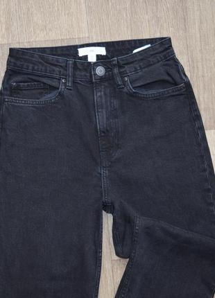 Великолепные мом джинсы h&amp;m, посадка высокая, едва тянутся2 фото