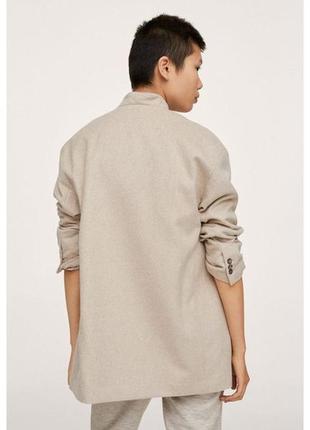 Короткое демисезонное пальто пиджак mango7 фото