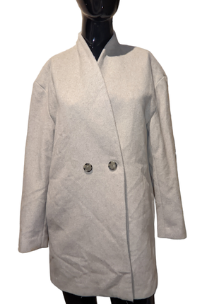 Короткое демисезонное пальто пиджак mango10 фото