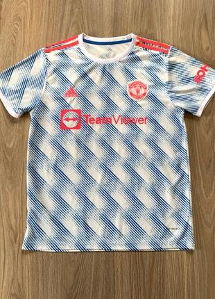 Мужская спортивная футболка джерси с принтом adidas manchester united