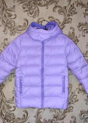 Демісезонна дитяча куртка на дівчинку 4-6 років