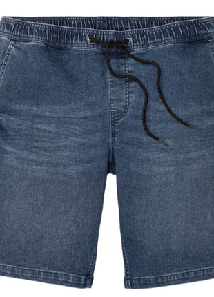 Батал. джинсові шорти бермуди livergy. 2xl2 фото