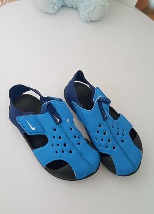 Дитячі сандалі, босоніжки на хлопчика nike 💙2 фото