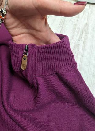 Джемпер кашемір вовна ягідний унісекс светр6 фото