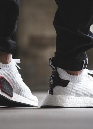 Кроссовки adidas nmd r2 primeknit (оригинал)