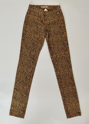 Яркие женские брюки джеггинсы bershka, р.xs/s5 фото