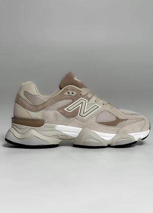 Мужские кроссовки в стиле new balance 9060 beige full