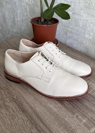 Кожаные туфли ботинки clarks6 фото