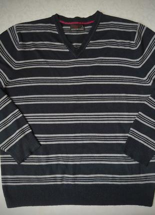 Чоловічий светр в смужку next розмір l