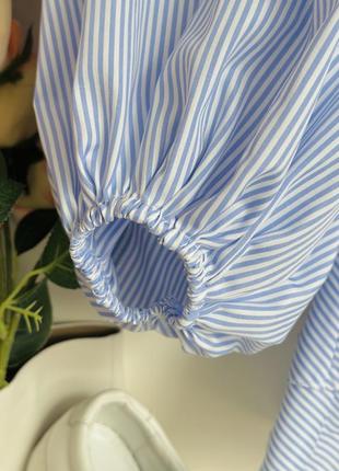 Эксклюзивная блуза с пышными рукавами9 фото