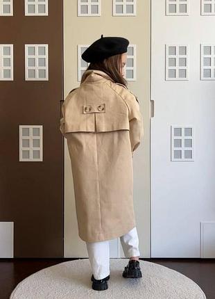 Дитячий тренч для дівчинки - плащ