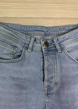 Мужские джинсовые шорты, бренда denim co, оригинал, рваные2 фото