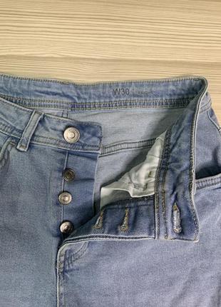 Мужские джинсовые шорты, бренда denim co, оригинал, рваные3 фото