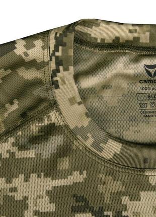 Футболка camotec из влагоотводящей ткани cg chiton patrol мм14, мужская летняя футболка тактическая5 фото