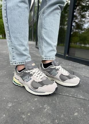 Кросівки new balance 2002r protection pack rain cloud 36-45р., чоловічі, жіночі кросівки 371 фото