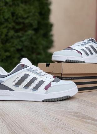 Кроссовки adidas drop step мужские, кроссовки адидас дроп степ бежевые, adidas originals drop step кожаные