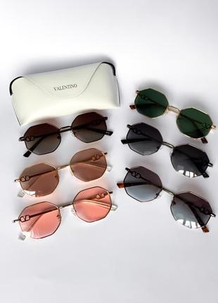 Сонцезахисні окуляри коричневі в металі поляризовані полароид uv400 очки2 фото