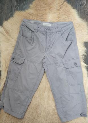 Серые мужские шорты бриджи с боковыми карманами charles vögele