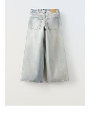 Суперові джинси" zara"на дівчинку р.128,140 мод.studded flared нова колекція