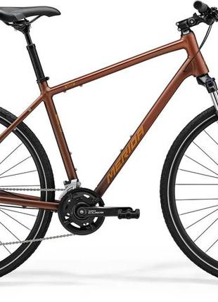 Велосипед merida crossway 100 m, matt bronze(silver-brown), m (160-175 см)