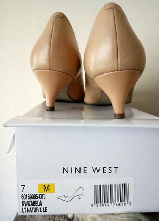 Класичні туфлі човники nine west5 фото