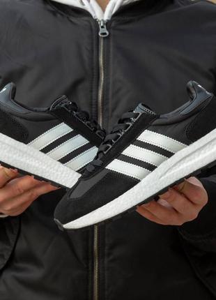 Кросівки adidas retropy e5 black white