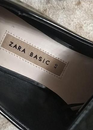 Туфли лакированные 40 zara6 фото