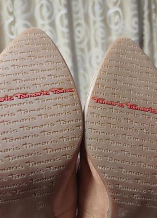 Якісні стильні брендові шкіряні туфлі tamaris9 фото