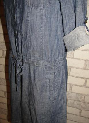 Тонка джинсова сукня s-36 tom tailor4 фото