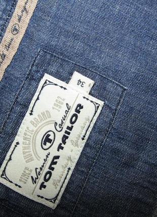 Тонка джинсова сукня s-36 tom tailor5 фото