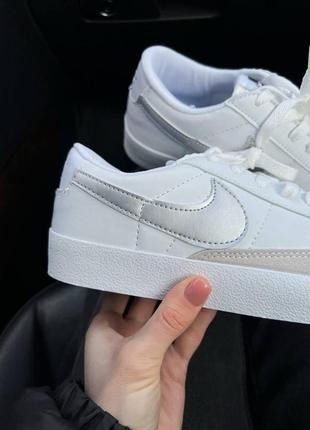 Женские кроссовки nike blazer low4 фото