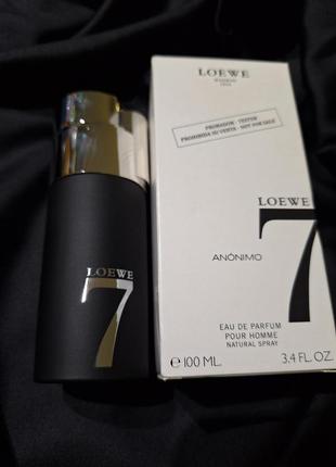Loewe seven 7 anonimo 100 ml парфумована вода