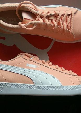 Женские кроссовки puma smash, 100% кожа. новые, в фирменной коробке. оригинал!3 фото