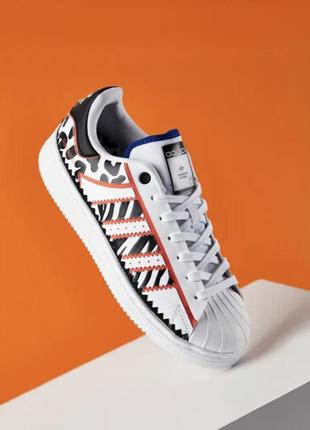 Adidas originals superstar ot tech w fwht/cblk/tora gw0523 36,5 размер1 фото