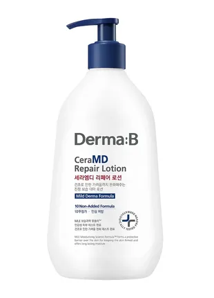 Ламелярний відновлюючий лосьйон для тіла derma:b ceramd repair lotion 400 мл