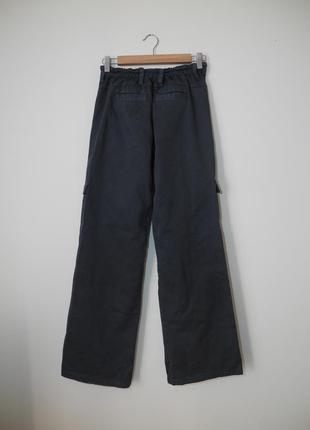Шикарные брюки из итальянского качественного джинса темный хаки от бренда subduet6 фото