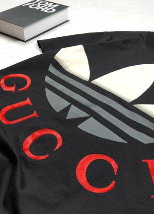 Шикарная стильная футболка с брендовым logo из коллаборации с adidas4 фото