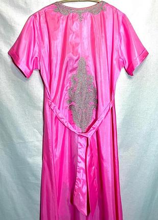 Сукня з натурального шовку довга