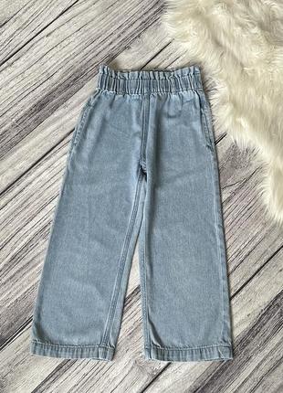 Джинси кюлоти h&m denim 9 - 10 р 140